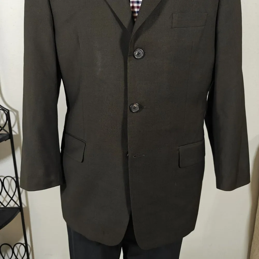 Hugo Boss before completing